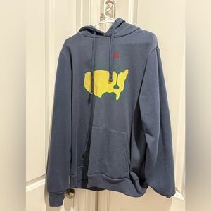 Authentic Masters Navy Blue Hoodie with Iconic Logo